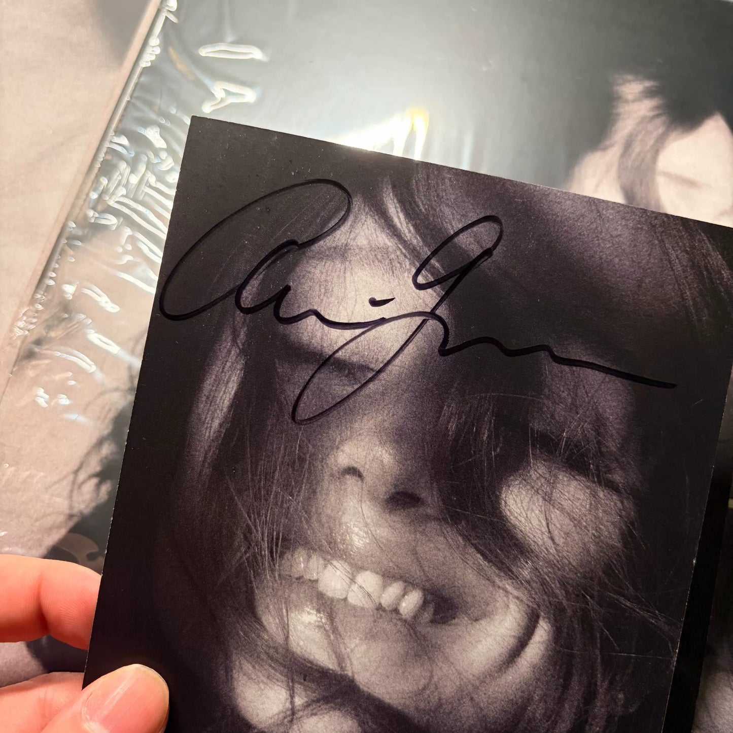 Ariana Grande – Petal US Signed Pearl White Vinyl LP