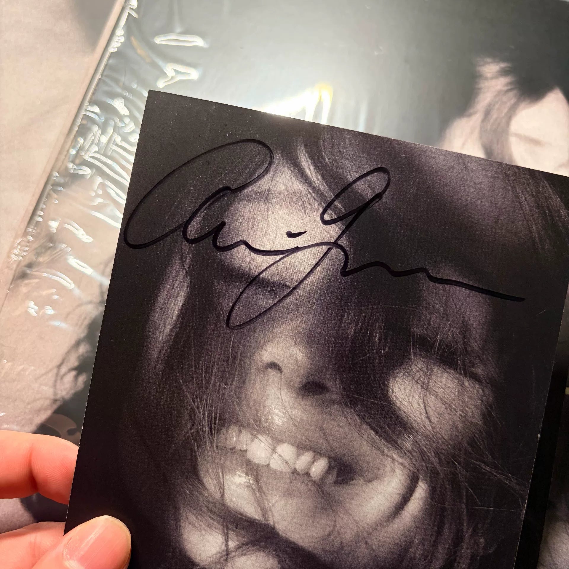 Ariana Grande – Petal US Signed Pearl White Vinyl LP