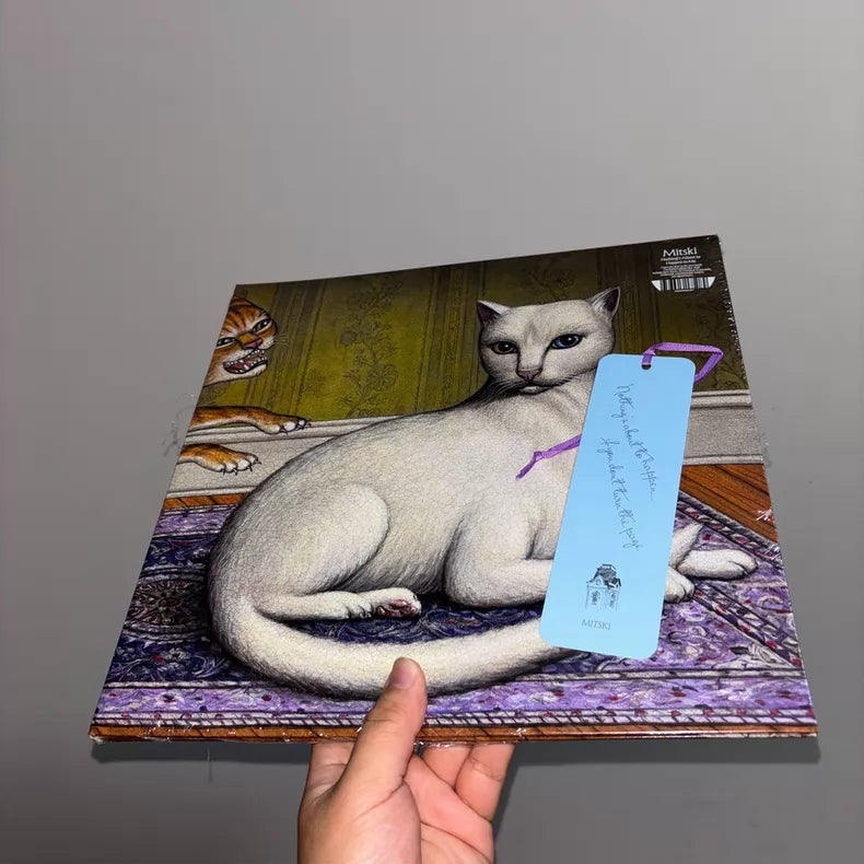 Mitski – Nothing’s About to Happen to Me – Deluxe Purple Marbled Vinyl with Signed Card