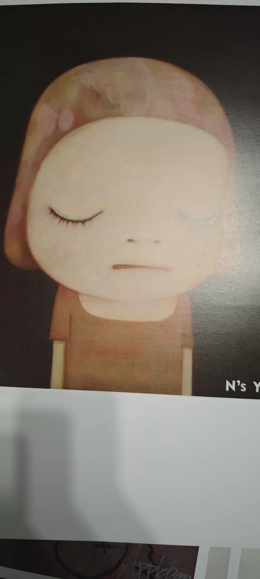 Yoshitomo Nara – Dead of Night, N’s Yard Poster – actual item photograph
