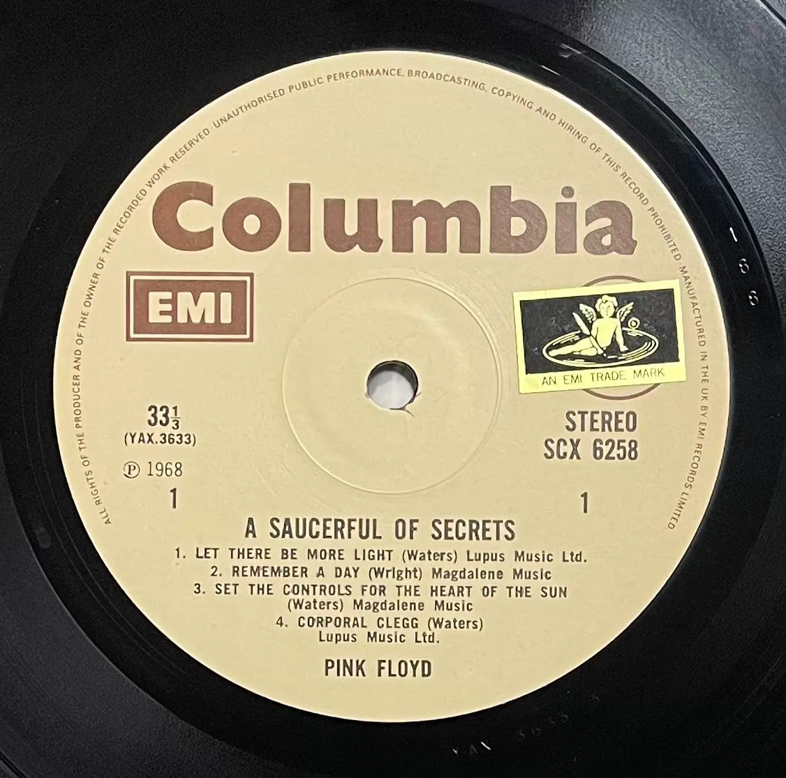 Pink Floyd – A Saucerful of Secrets 1983 UK Vinyl LP — product detail 3