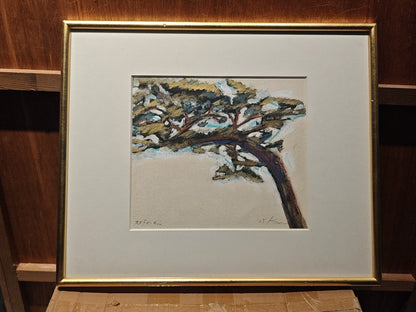 Pine Tree Study – Signed Framed Artwork