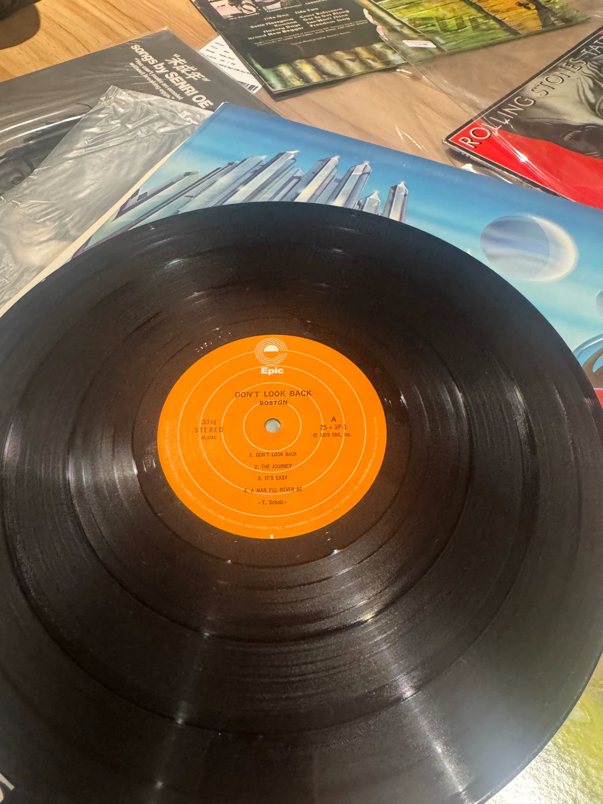 Boston – Don’t Look Back – Japanese Vinyl LP with Obi – detail 6