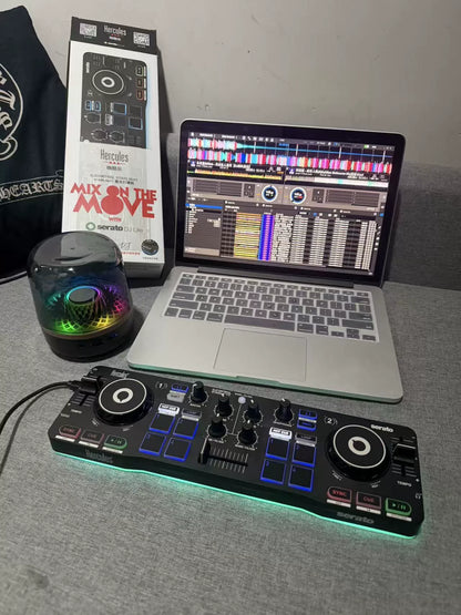 Hercules DJControl Starlight – Compact DJ Controller with Box