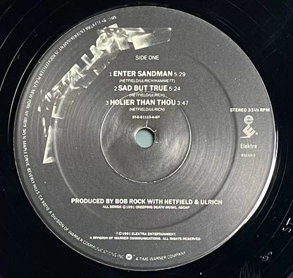 Metallica – Metallica 1991 US First-Press Vinyl LP — product detail 3