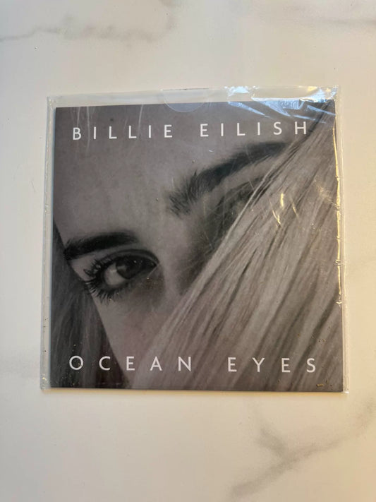 Billie Eilish – Ocean Eyes Translucent Turquoise 7-Inch Vinyl — front view