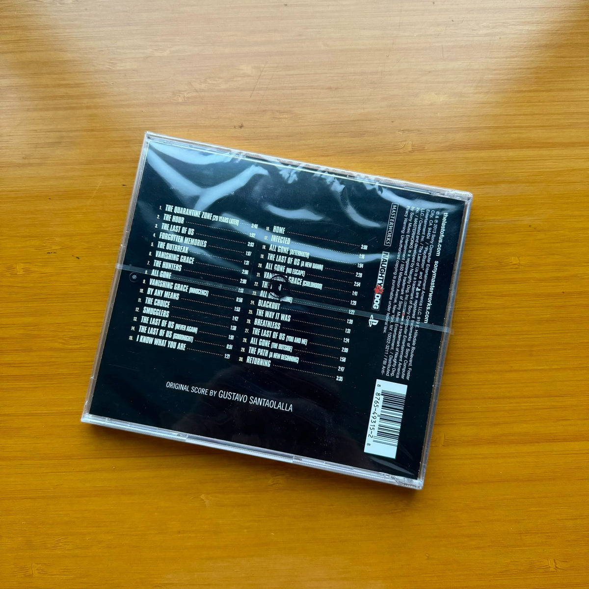 Gustavo Santaolalla – The Last of Us – Video Game Soundtrack CD