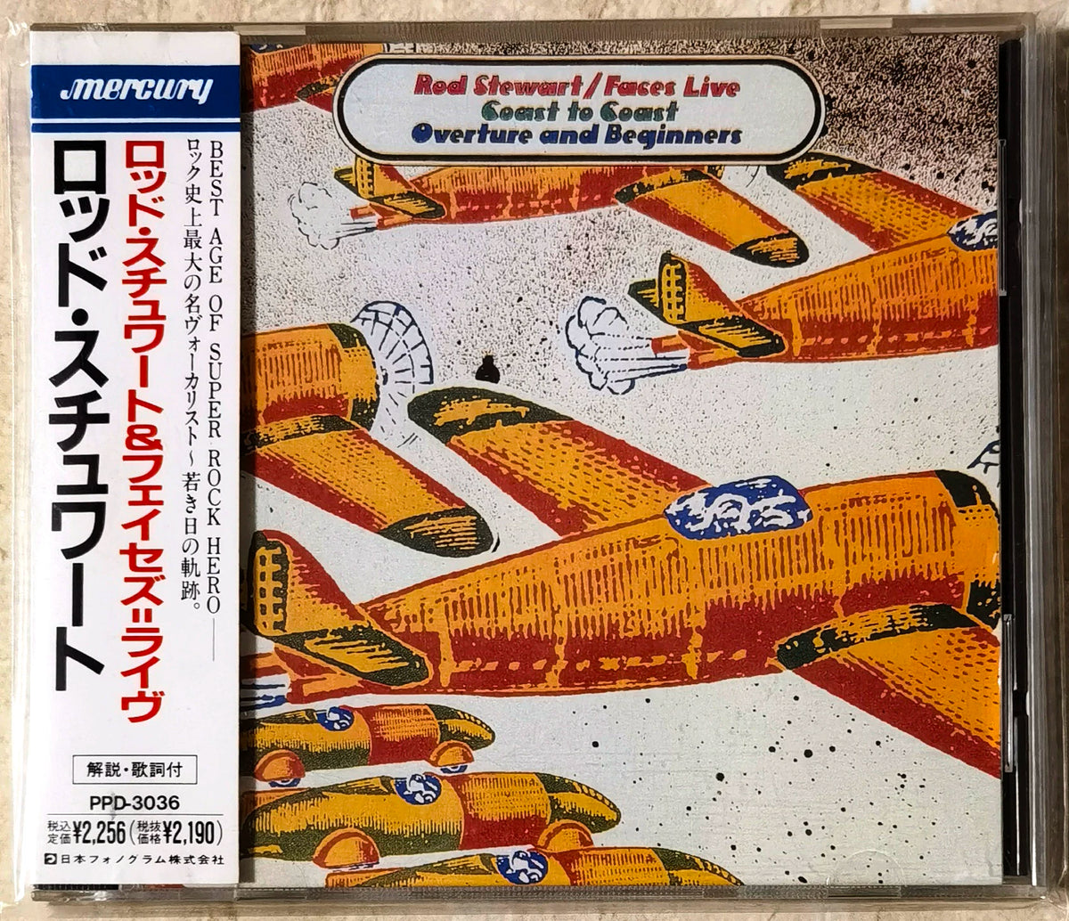 Rod Stewart / Faces – Live Coast to Coast: Overture and Beginners – Japan PPD-3036 CD