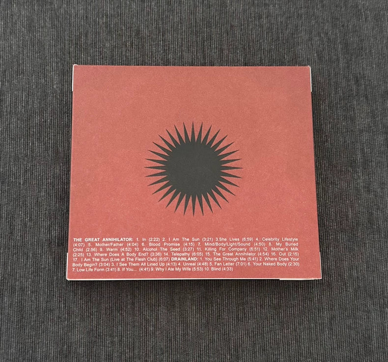 Swans – The Great Annihilator / Drainland – 2CD with M. Gira Signed Card