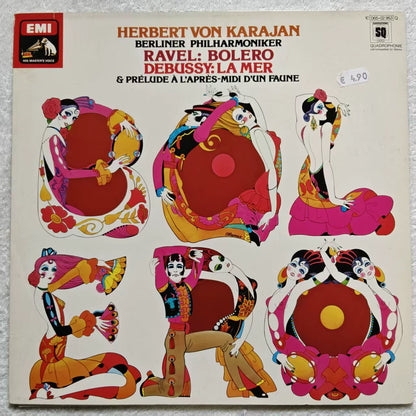 Ravel: Boléro / Debussy: La Mer – Karajan, Berlin Philharmonic (LP) – source photo 1