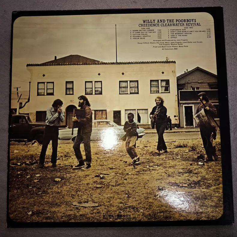 Creedence Clearwater Revival – Willy and the Poor Boys, Japanese Edition (LP) – source photograph 3