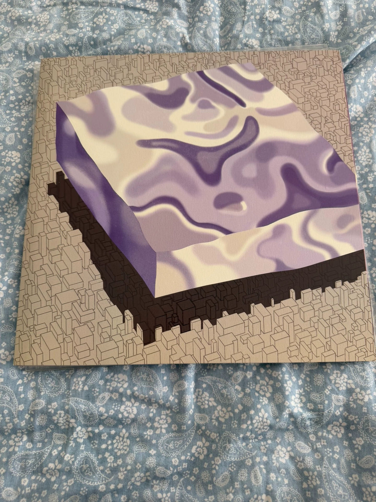 Wang Wen – Invisible City 看不見的城市 – Signed Purple Cross Vinyl