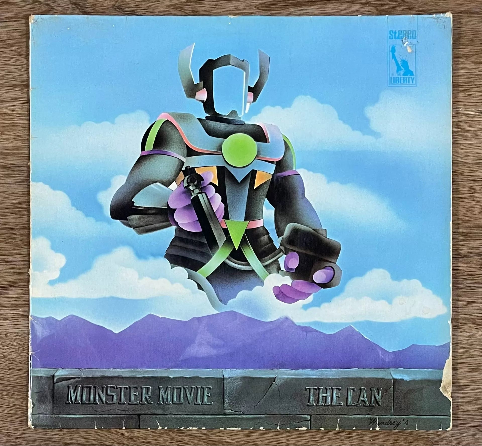 Can – Monster Movie 1970 German First-Press Vinyl LP — front view