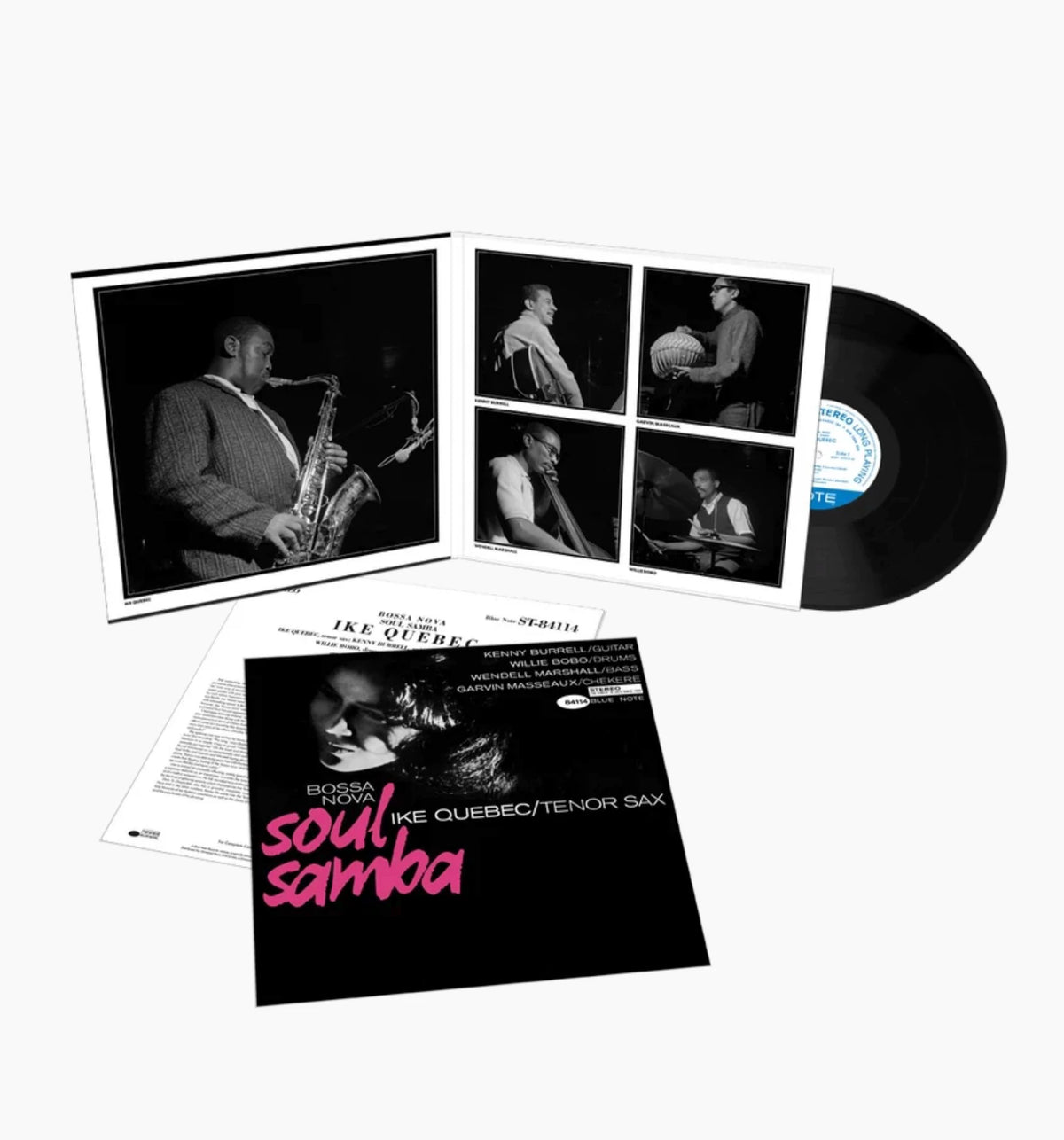 Ike Quebec – Bossa Nova Soul Samba, Tone Poet (LP) – edition illustration