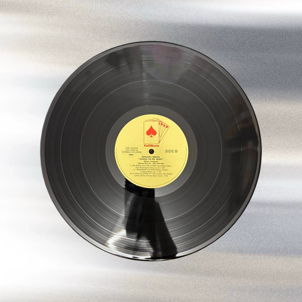 Shohei Imamura – Songs on My Mind – Japanese Jazz Vinyl — detail 4