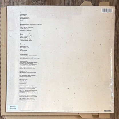 Fleetwood Mac – Tusk, Amazon Clear 2LP – item photograph 2