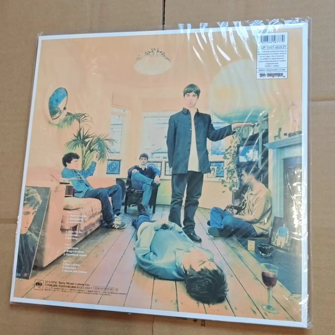 Oasis – Definitely Maybe, Japanese Ivory Vinyl (2LP) – photo 2
