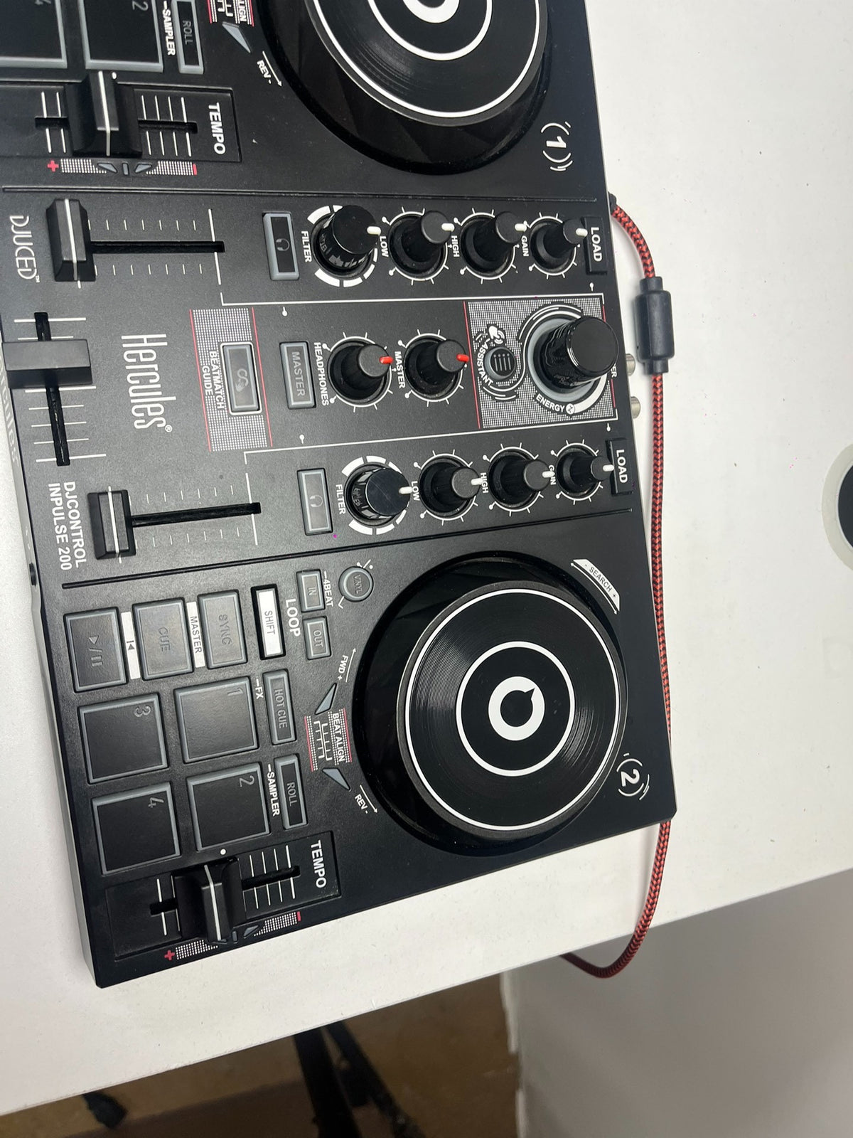 Hercules DJControl Inpulse 200 – Controller Only – Pre-Owned