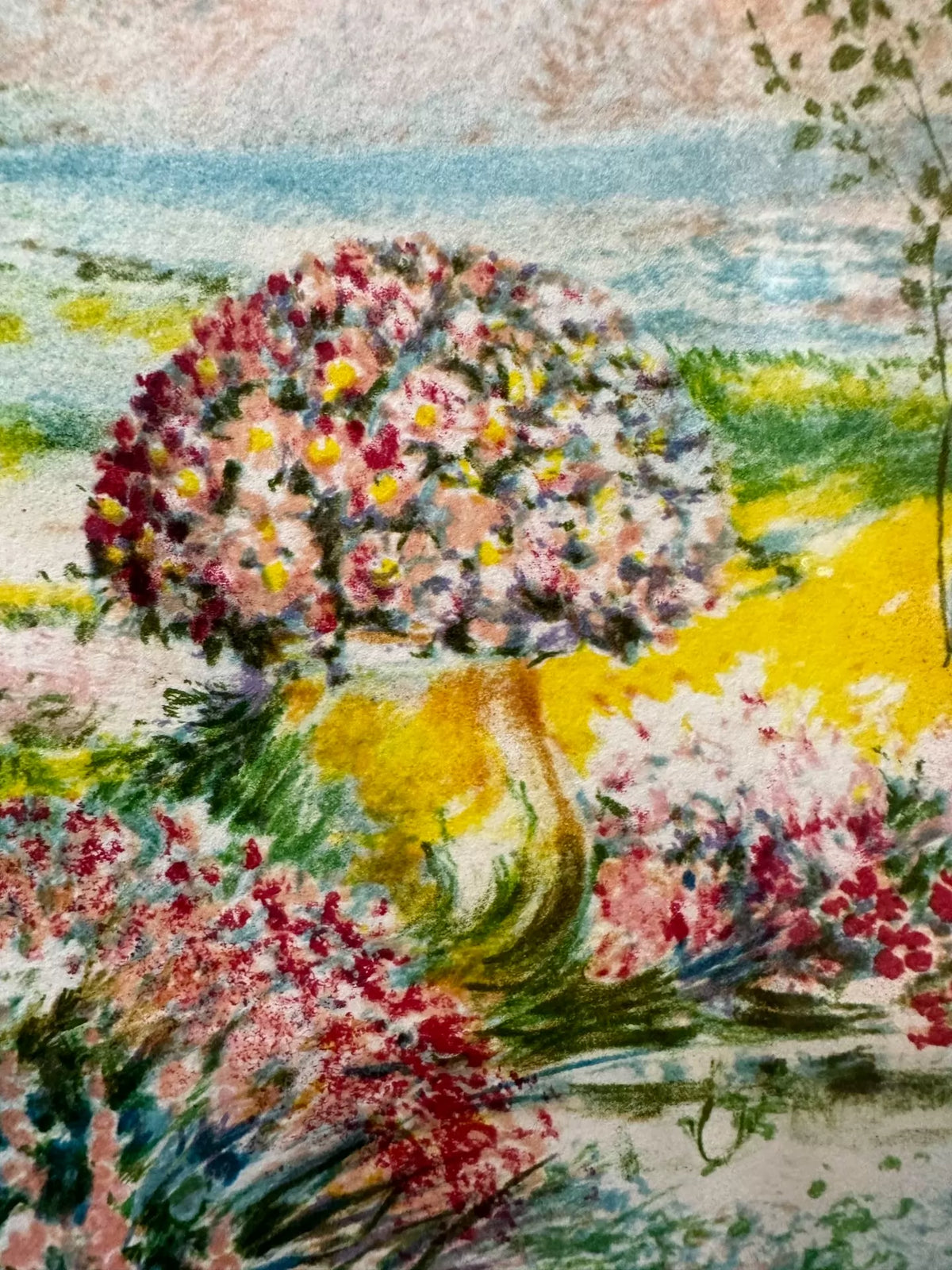Richard Nahmias – Garden at Giverny – Lithograph — product detail 5