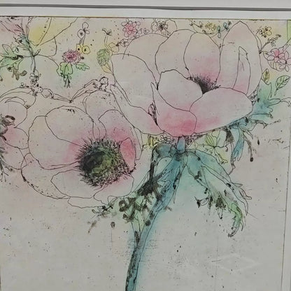 Anemone Flowers – Framed Print, Numbered 12/30 – actual item photograph 7