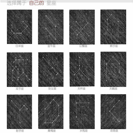 Ding Yi — Zodiac A4 Signed Mixed-Process Print