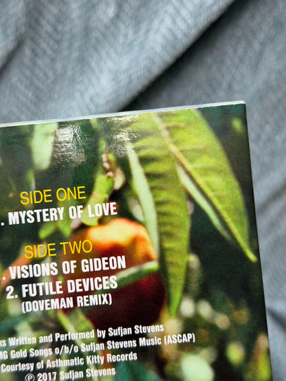 Sufjan Stevens – Mystery Of Love – Clear Vinyl – No. 2201