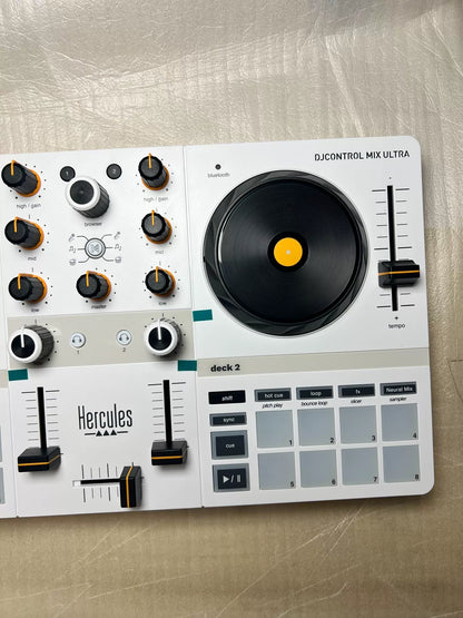 Hercules DJControl Mix Ultra – White DJ Controller, Open Box – detail 4