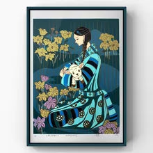 夜巡者库尔茜娜 — Original Colour Screenprint