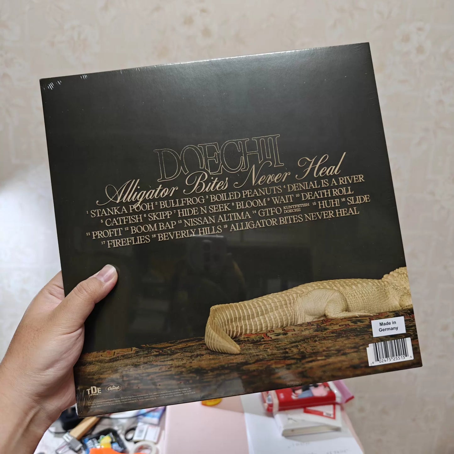 Doechii – Alligator Bites Never Heal Limited White Vinyl