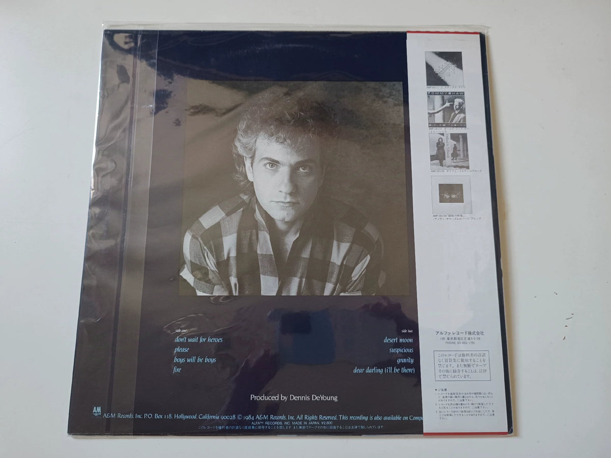 Dennis DeYoung – Desert Moon – Japanese Vinyl LP with Obi – detail 2