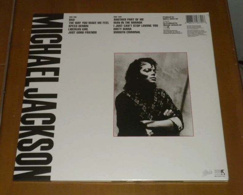 Michael Jackson – Bad – Sealed Vinyl (LP) — photo 2
