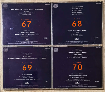 Jimi Hendrix – Stages – Japanese 4CD Box Set