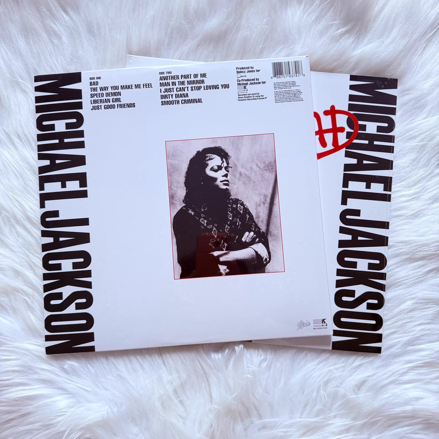 Michael Jackson – Bad – Standard Black Vinyl (LP) — photo 2