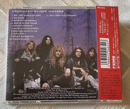 Annihilator – Set the World on Fire – Japanese CD with OBI – actual item photograph 2