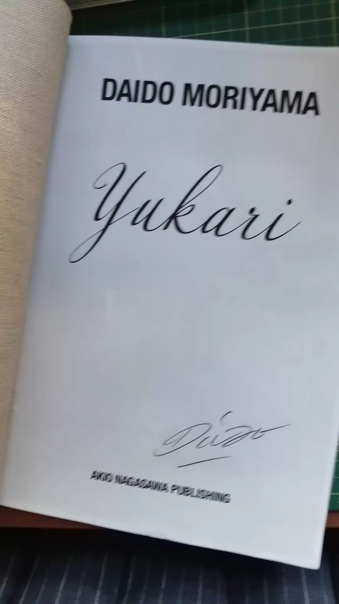 Daido Moriyama – Yukari Limited Signed Photo Book — original seller image 6