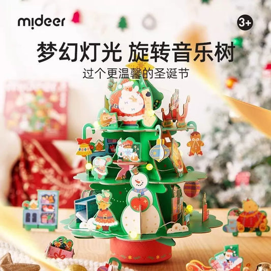 Mideer – Christmas Tree 3D Puzzle Music Box