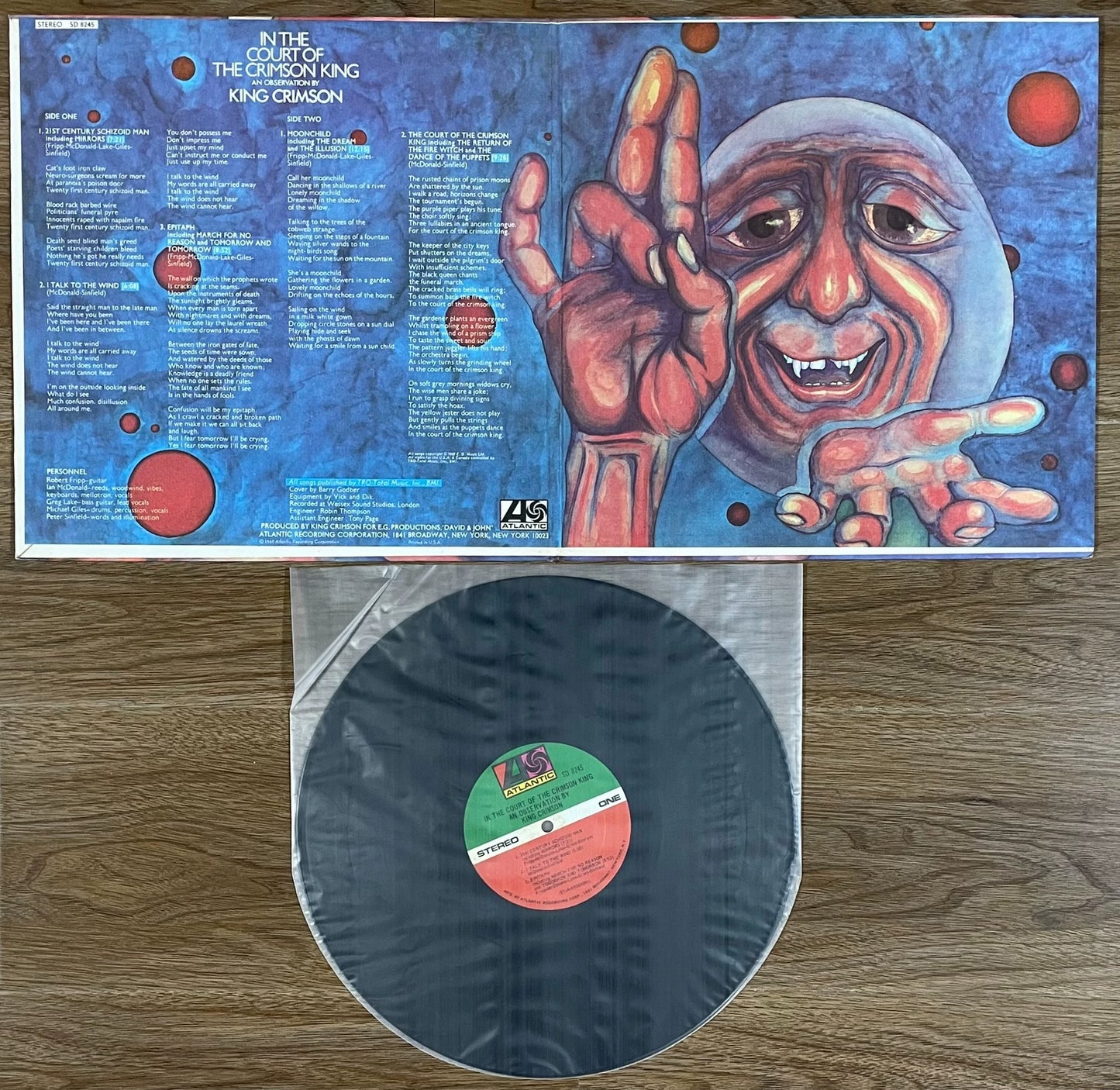 King Crimson – In the Court of the Crimson King 1969 US First-Press Vinyl LP — product detail 3