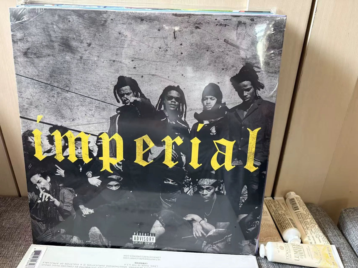 Denzel Curry – Imperial – UO Exclusive Metallic Gold Vinyl LP — front view