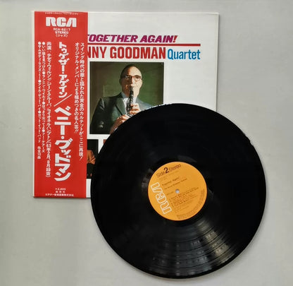 Benny Goodman Quartet – Together Again!, Japanese RCA-6217 (LP) – photo 5