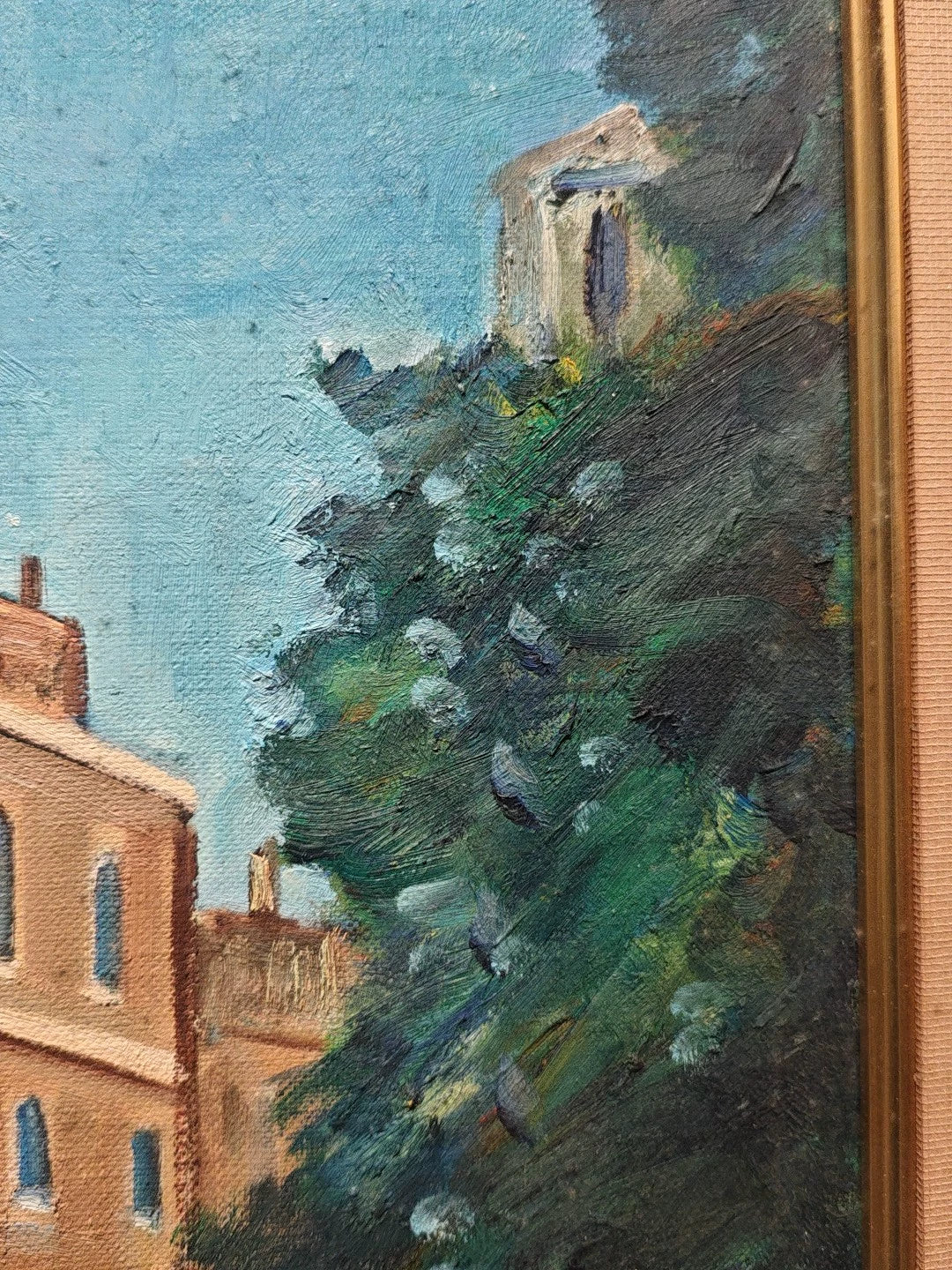 K. Shirasaki – Venice Canal, Oil Painting, 1979