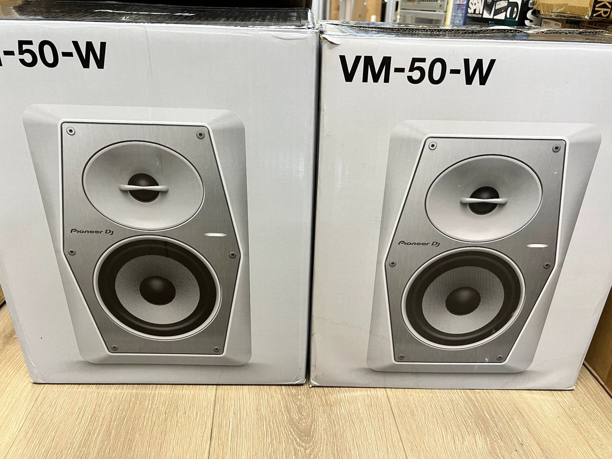 Pioneer DJ VM-50-W – White Active Monitor Pair, 220V – detail 8