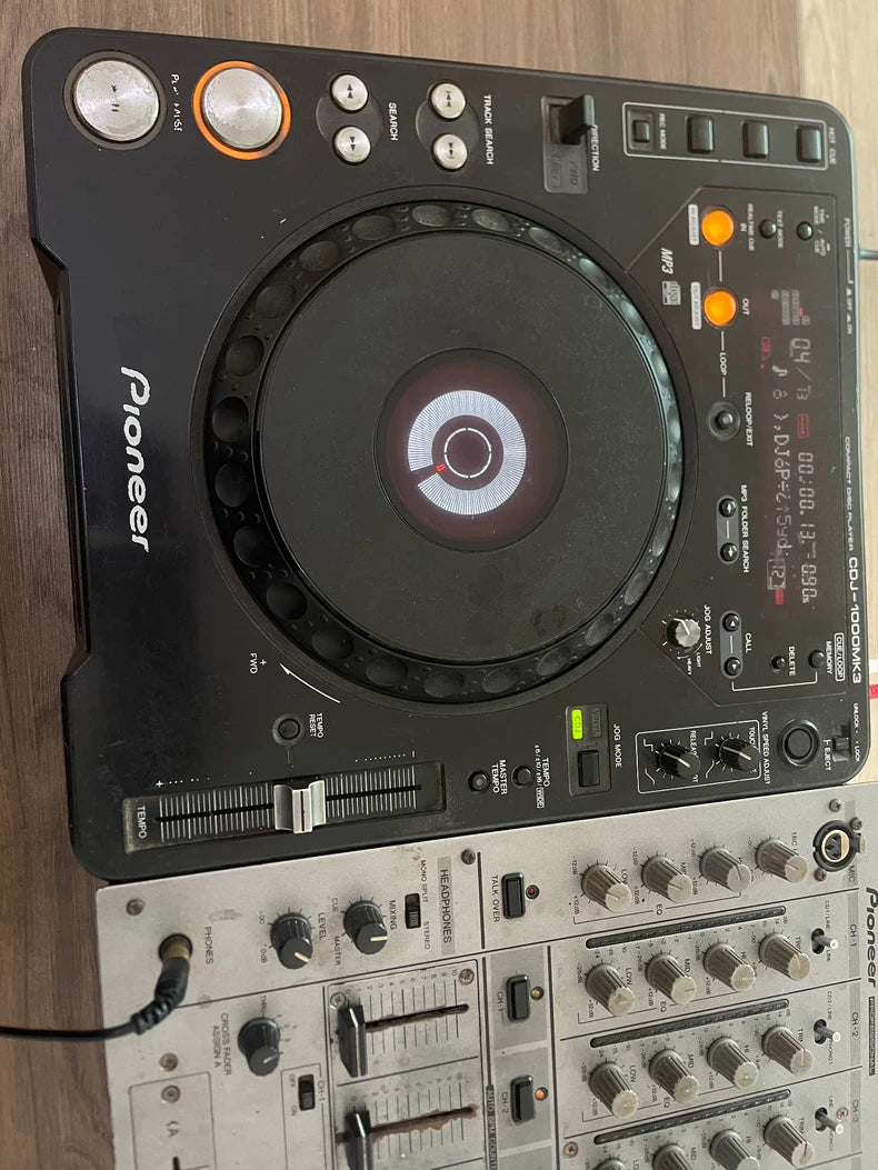 Pioneer DJ CDJ-1000MK3 + DJM-600 Mixer Set – image 2