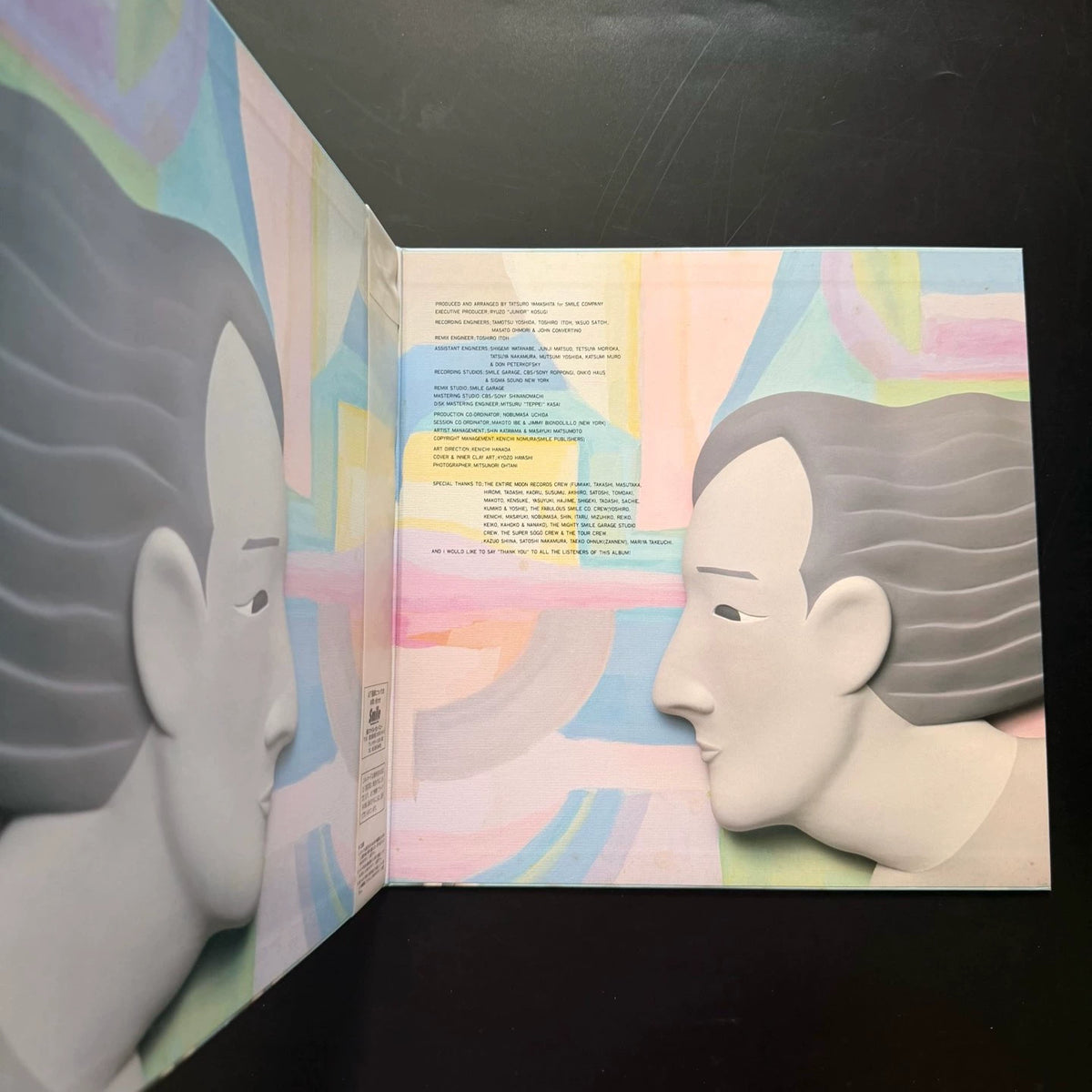 Tatsuro Yamashita – Pocket Music – 1986 Japanese LP with OBI – actual item photograph 3