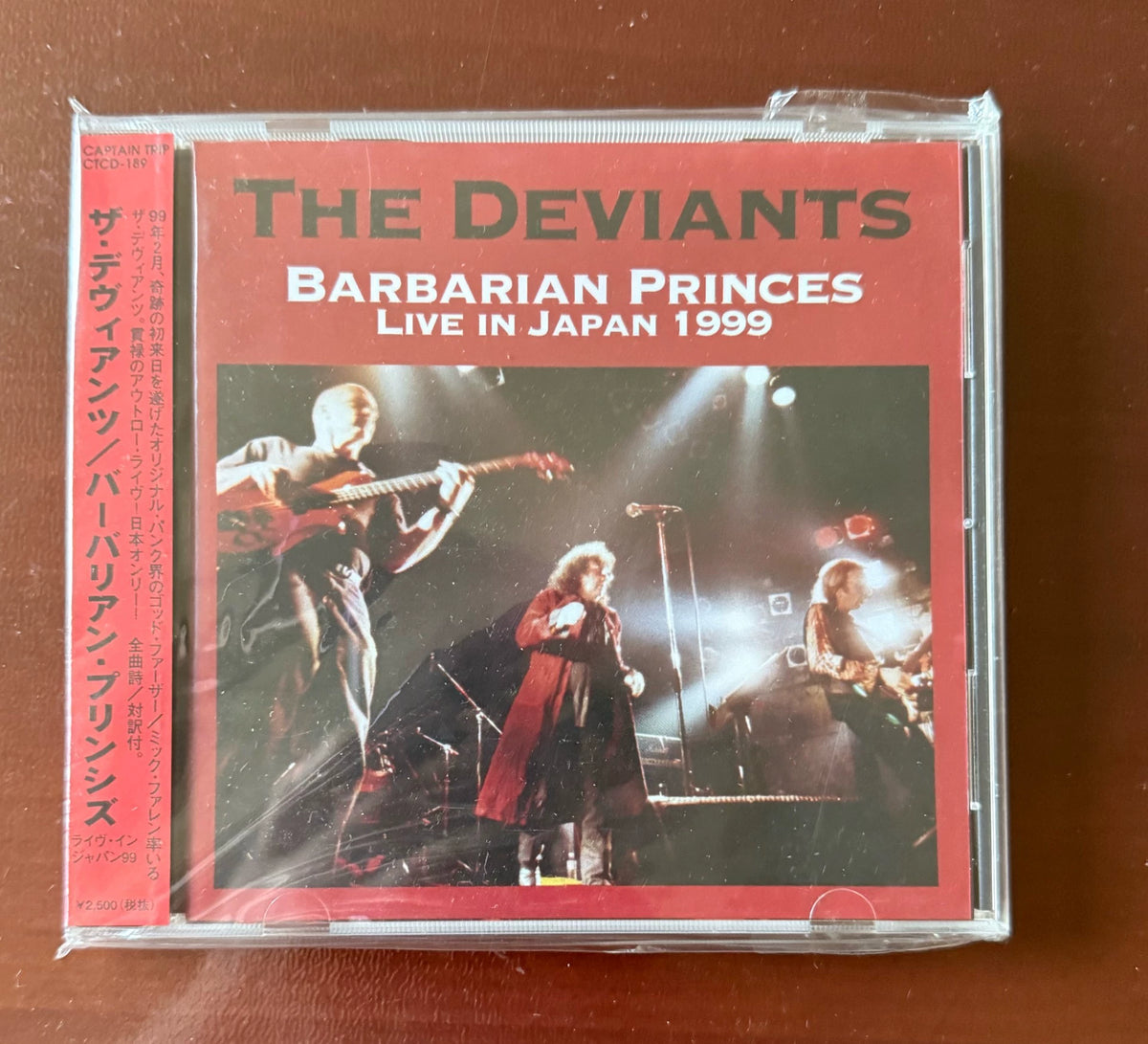 The Deviants – Barbarian Princes: Live in Japan 1999 – Japanese CD