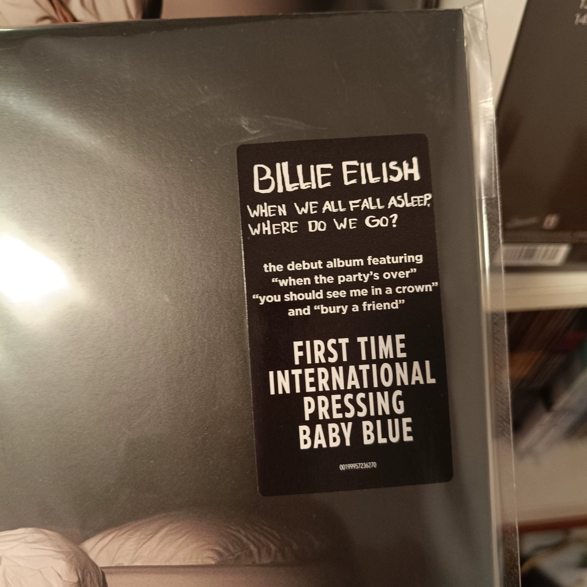 Billie Eilish – When We All Fall Asleep, Where Do We Go? – Baby Blue LP