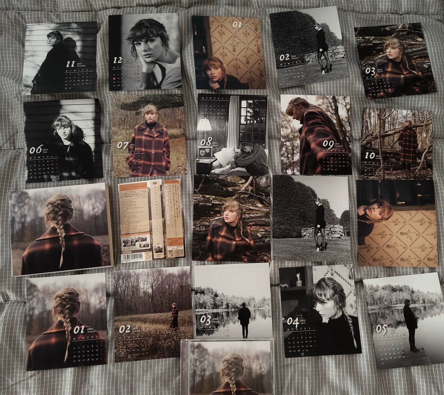 Taylor Swift – Evermore (Japanese Deluxe Edition, Opened)