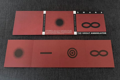 Swans – The Great Annihilator / Drainland – 2CD with M. Gira Signed Card
