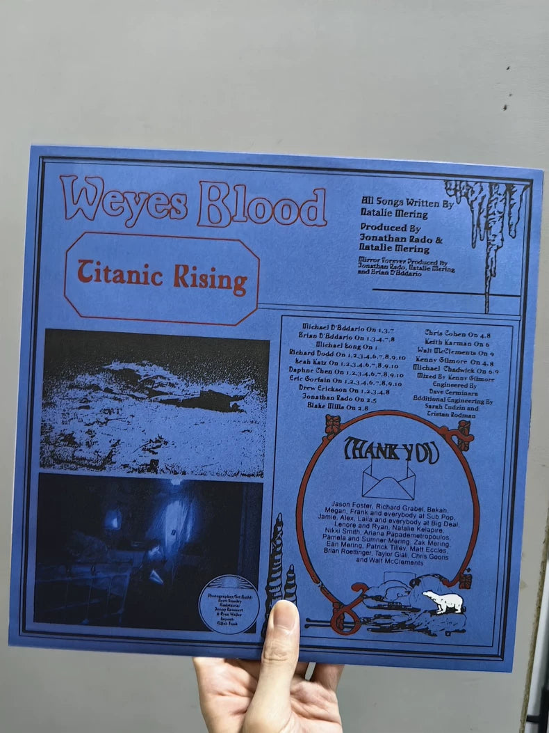 Weyes Blood – Titanic Rising Vinyl Me, Please Rainbow Vinyl LP