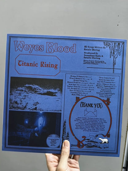 Weyes Blood – Titanic Rising Vinyl Me, Please Rainbow Vinyl LP