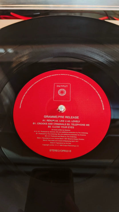 Gramme – Pre-Release; actual item detail